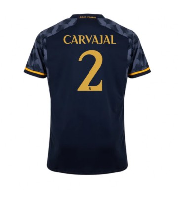 Real Madrid Daniel Carvajal #2 Replika Udebanetrøje 2023-24 Kortærmet